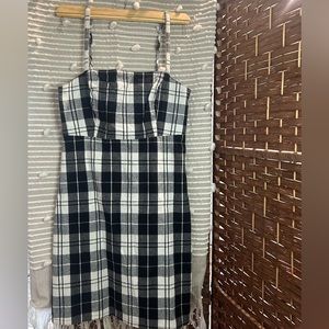 HOLLISTER S PLAID DRESS